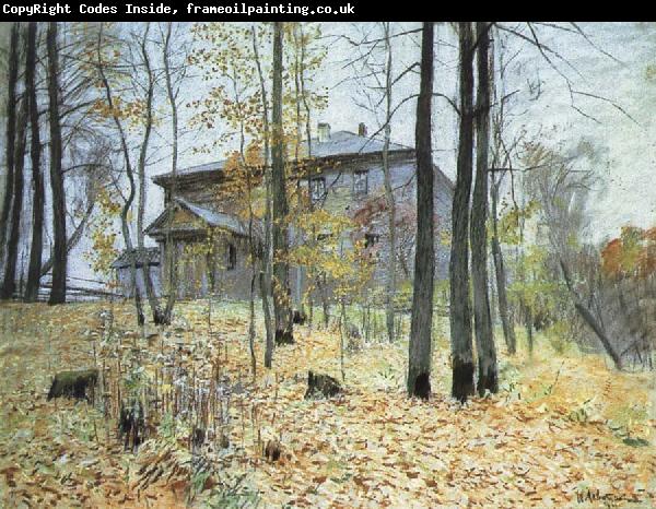 Levitan, Isaak Autumn good house